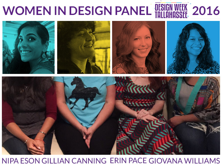 Panelist, Women In Design Panel, DesignWeek Tallahassee, 2016
