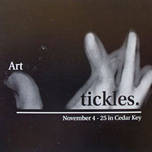 a hand making a tickle gesture for a show titled articles.